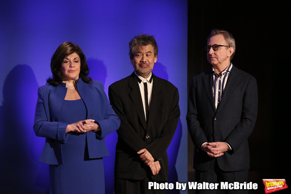 Charlotte St. Martin, David Henry Hwang, and Thomas Schumacher Photo