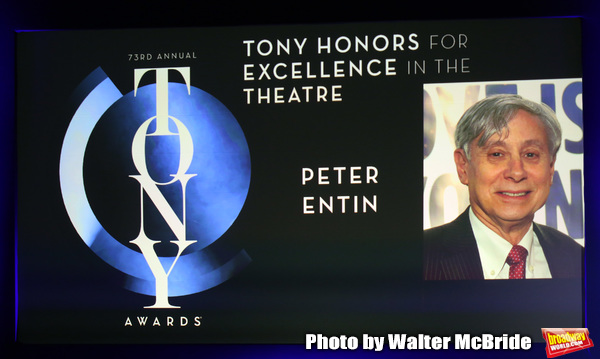 Tony Honors for Excellence in the Theatre to Peter Entin Photo