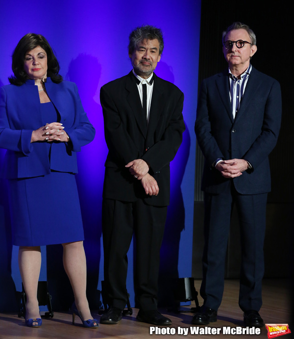 Charlotte St. Martin, David Henry Hwang, and Thomas Schumacher Photo