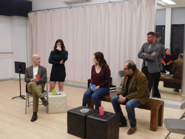 Photo Flash: In Rehearsal With The NY Premiere of THE ARCHBISHOP'S CEILING 