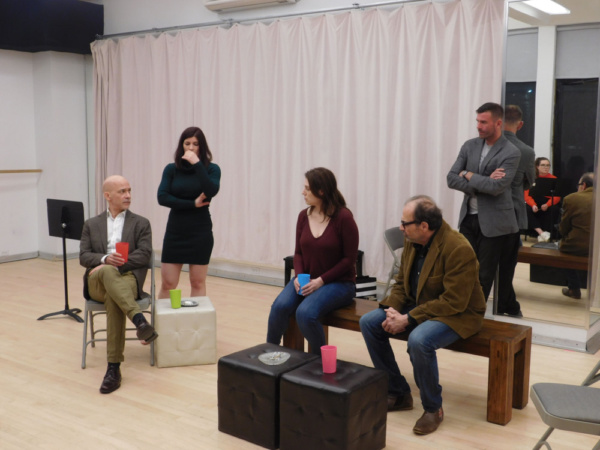 Photo Flash: In Rehearsal With The NY Premiere of THE ARCHBISHOP'S CEILING Image