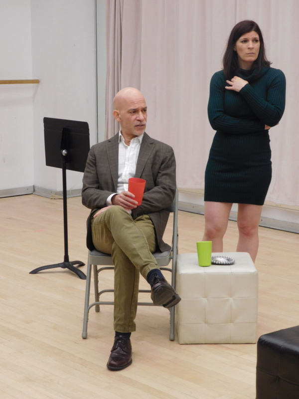 Photo Flash: In Rehearsal With The NY Premiere of THE ARCHBISHOP'S CEILING Image