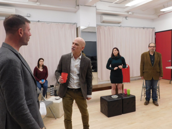 Photo Flash: In Rehearsal With The NY Premiere of THE ARCHBISHOP'S CEILING Image