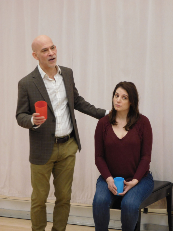Photo Flash: In Rehearsal With The NY Premiere of THE ARCHBISHOP'S CEILING Image