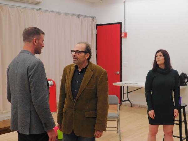 Photo Flash: In Rehearsal With The NY Premiere of THE ARCHBISHOP'S CEILING 