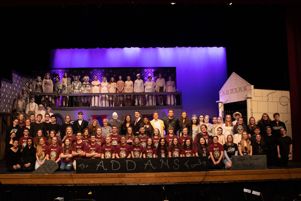 Photo Coverage: First Look at Hilliard Bradley Theatre's THE ADDAMS FAMILY Image