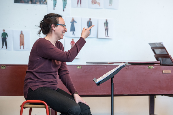 Photo Flash: Inside Rehearsal For DIDO at the Unicorn 