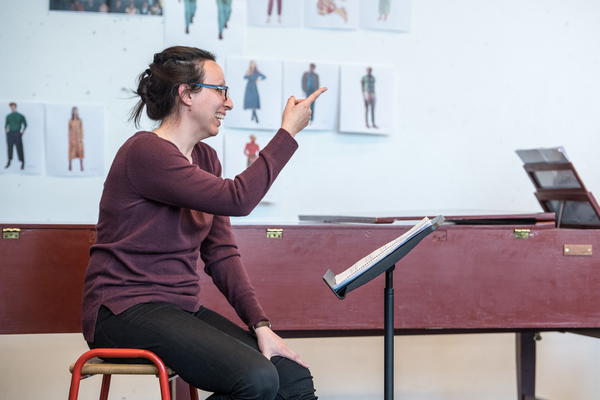 Photo Flash: Inside Rehearsal For DIDO at the Unicorn Image