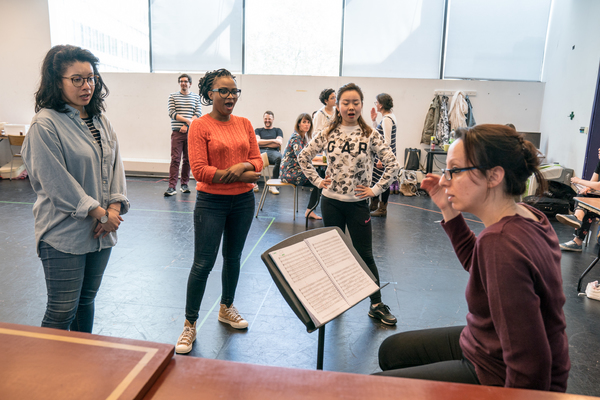Photo Flash: Inside Rehearsal For DIDO at the Unicorn Image