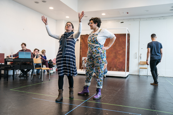 Photo Flash: Inside Rehearsal For DIDO at the Unicorn Image
