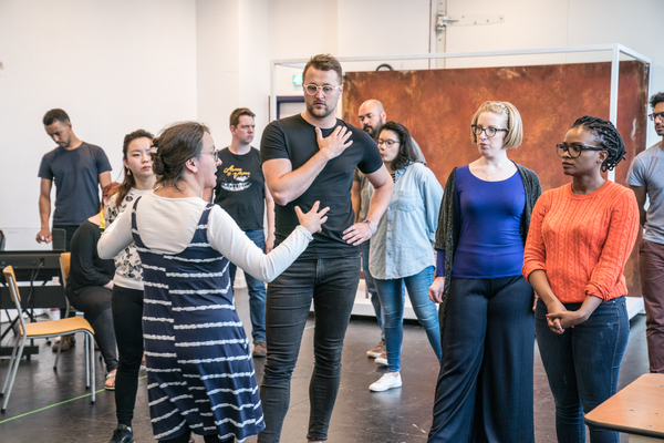 Photo Flash: Inside Rehearsal For DIDO at the Unicorn Image