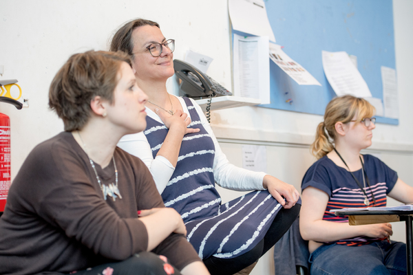 Photo Flash: Inside Rehearsal For DIDO at the Unicorn Image