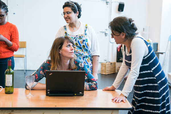 Photo Flash: Inside Rehearsal For DIDO at the Unicorn Image
