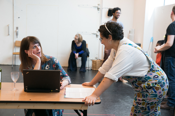 Photo Flash: Inside Rehearsal For DIDO at the Unicorn Image
