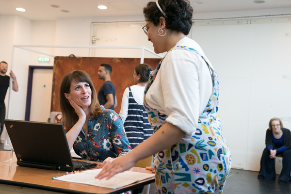 Photo Flash: Inside Rehearsal For DIDO at the Unicorn Image