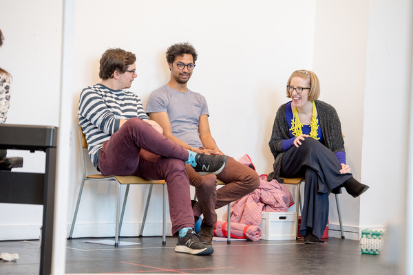 Photo Flash: Inside Rehearsal For DIDO at the Unicorn Image