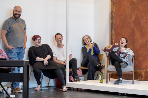 Photo Flash: Inside Rehearsal For DIDO at the Unicorn Image