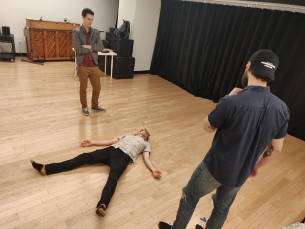 Photo Flash: In Rehearsal With Rising Sun Performance Company FRIENDLY'S FIRE  Image