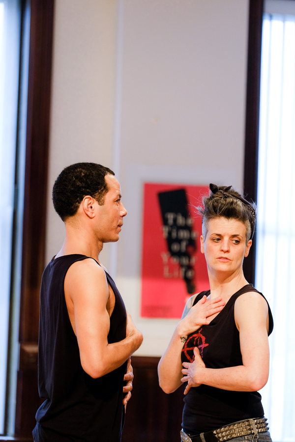 Photo Flash: In Rehearsal with Steppenwolf's MS. BLAKK FOR PRESIDENT Image
