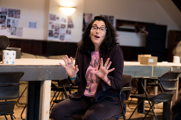 Photo Flash: In Rehearsal with Steppenwolf's MS. BLAKK FOR PRESIDENT Image