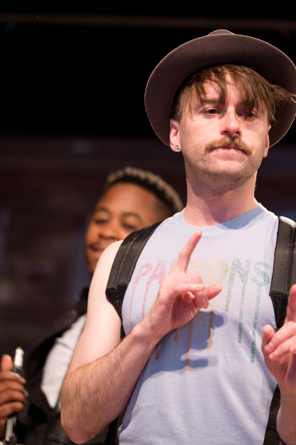 Photo Flash: In Rehearsal with Steppenwolf's MS. BLAKK FOR PRESIDENT Image