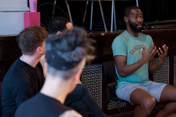 Photo Flash: In Rehearsal with Steppenwolf's MS. BLAKK FOR PRESIDENT Image