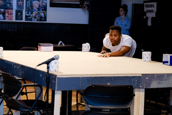 Photo Flash: In Rehearsal with Steppenwolf's MS. BLAKK FOR PRESIDENT Image