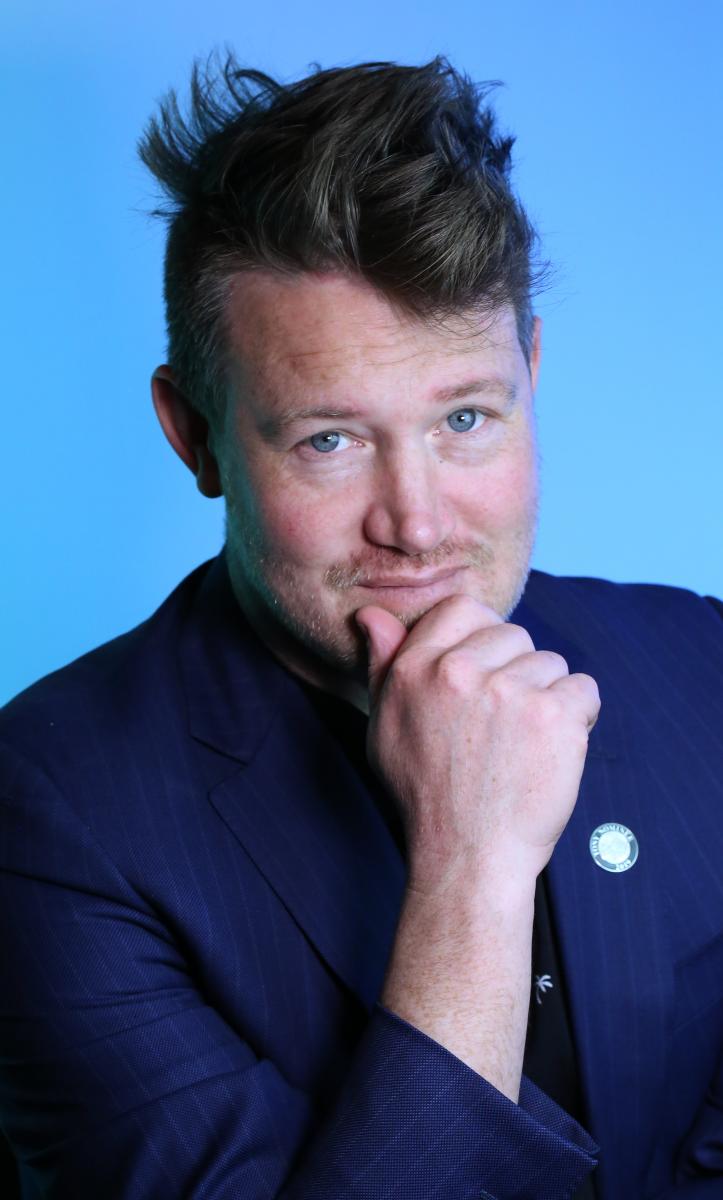 WATCH NOW! Zooming in on the Tony Nominees:  Eddie Perfect Image