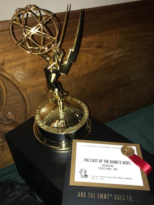 THE BAND'S VISIT Wins Daytime Emmy Award For TODAY SHOW Performance Image
