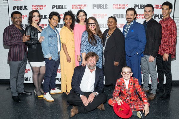 Photo Flash: The Public's Mobile Unit Celebrates Opening Night of THE TEMPEST Image