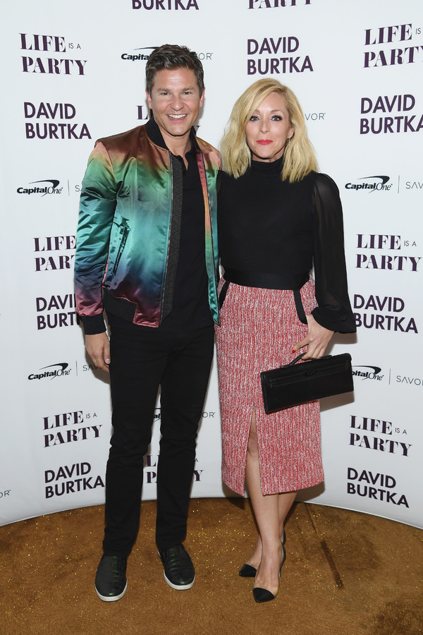 David Burtka and Jane Krakowski Photo