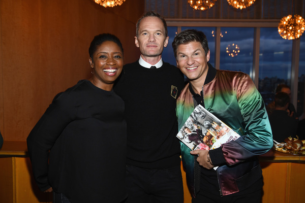 Montego Glover, Neil Patrick Harris and David Burtka  Photo