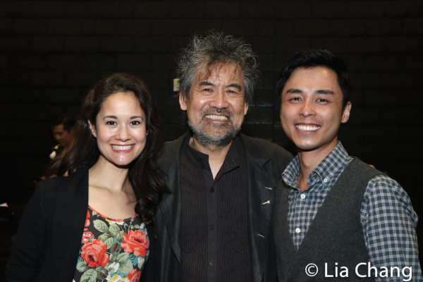 Photo Flash: David Henry Hwang Visits Jason Ma's GOLD MOUNTAIN In Rehearsal Image