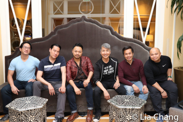 Photo Flash: David Henry Hwang Visits Jason Ma's GOLD MOUNTAIN In Rehearsal Image