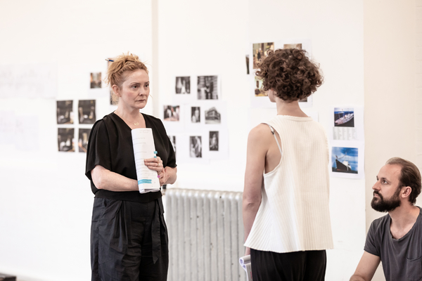 Photo Flash: Inside Rehearsal For THE AUDIENCE Image