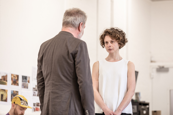 Photo Flash: Inside Rehearsal For THE AUDIENCE 
