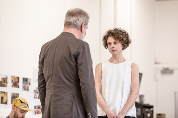 Photo Flash: Inside Rehearsal For THE AUDIENCE Image