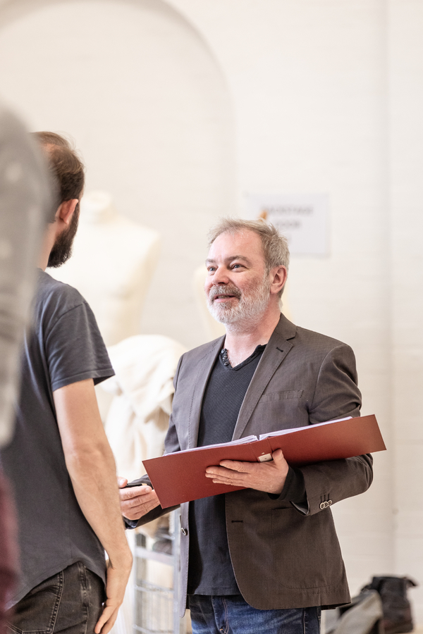 Photo Flash: Inside Rehearsal For THE AUDIENCE Image