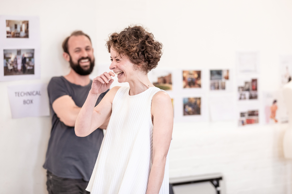 Photo Flash: Inside Rehearsal For THE AUDIENCE Image