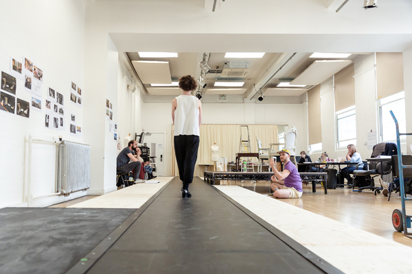 Photo Flash: Inside Rehearsal For THE AUDIENCE Image
