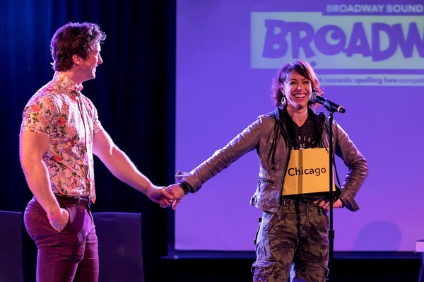 Photo Flash: Paige Davis Wins Big at BROADWAY BEE Image