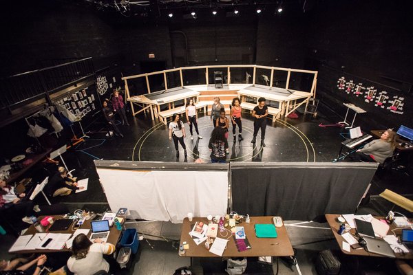 Photo Flash: Get A First Look SIX in Rehearsals Image