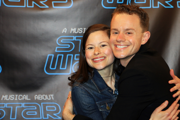 Photo Flash: A MUSICAL ABOUT  STAR  WARS Celebrates Opening Night Image