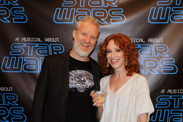 Photo Flash: A MUSICAL ABOUT  STAR  WARS Celebrates Opening Night Image