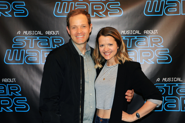 Photo Flash: A MUSICAL ABOUT  STAR  WARS Celebrates Opening Night Image