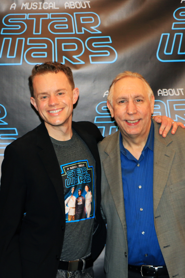 Photo Flash: A MUSICAL ABOUT  STAR  WARS Celebrates Opening Night Image