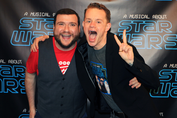Photo Flash: A MUSICAL ABOUT  STAR  WARS Celebrates Opening Night Image