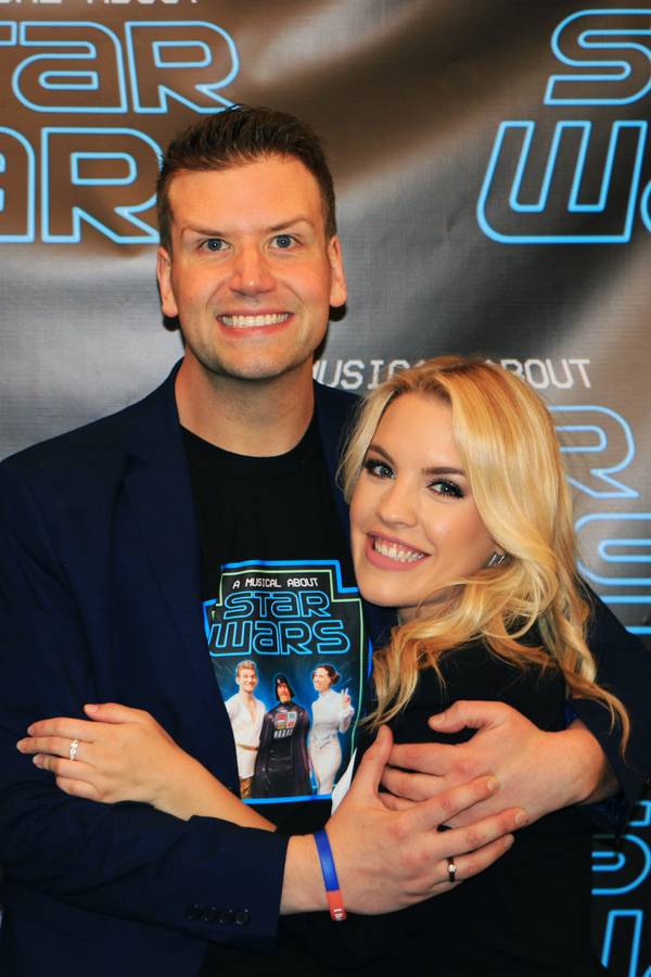 Photo Flash: A MUSICAL ABOUT  STAR  WARS Celebrates Opening Night Image