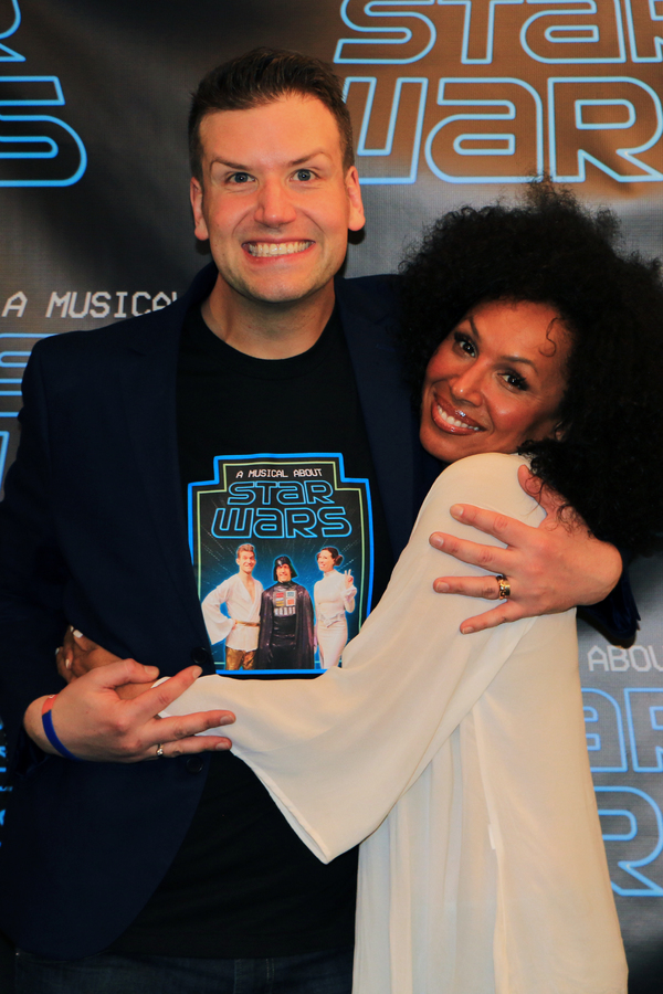Photo Flash: A MUSICAL ABOUT  STAR  WARS Celebrates Opening Night Image