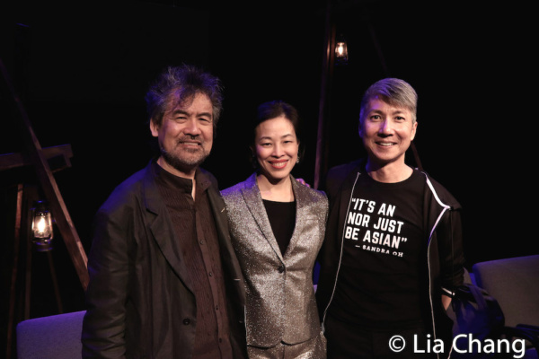 David Henry Hwang, Lia Chang, Jason Ma. Photo by June Jee Photo